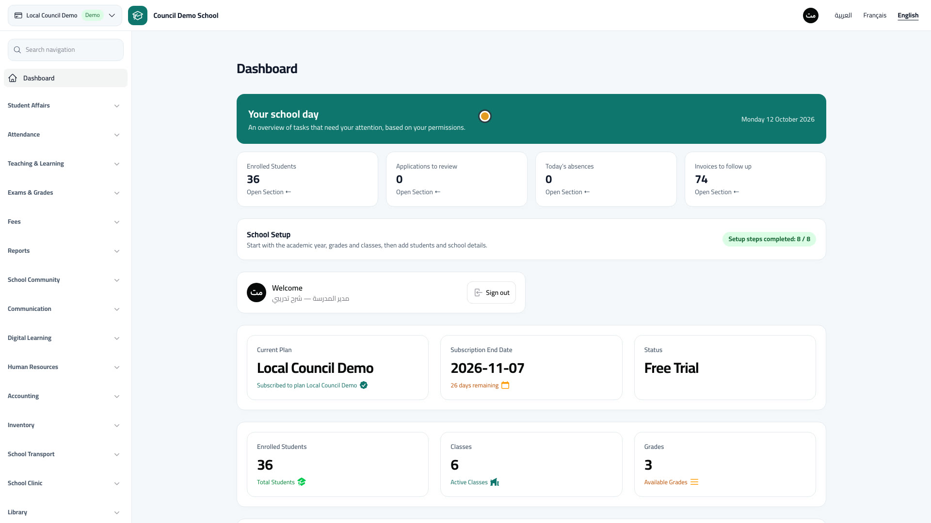 Dashboard