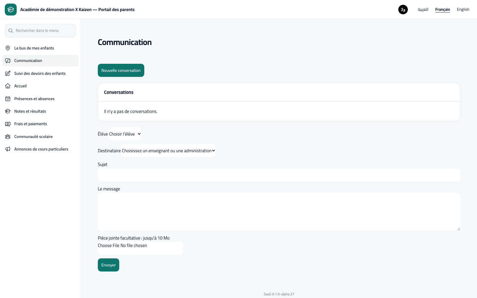 Correspondance et communication